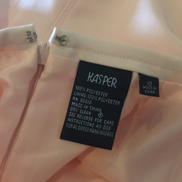 Kasper blush ruffled suit - Picture 13 of 14